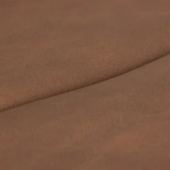 Sale Bouclair Rust Matte Faux Leather and Metal Adjustable Bar Stool