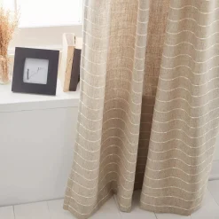 Outlet Bouclair Saara Beige Back-Tab Curtain