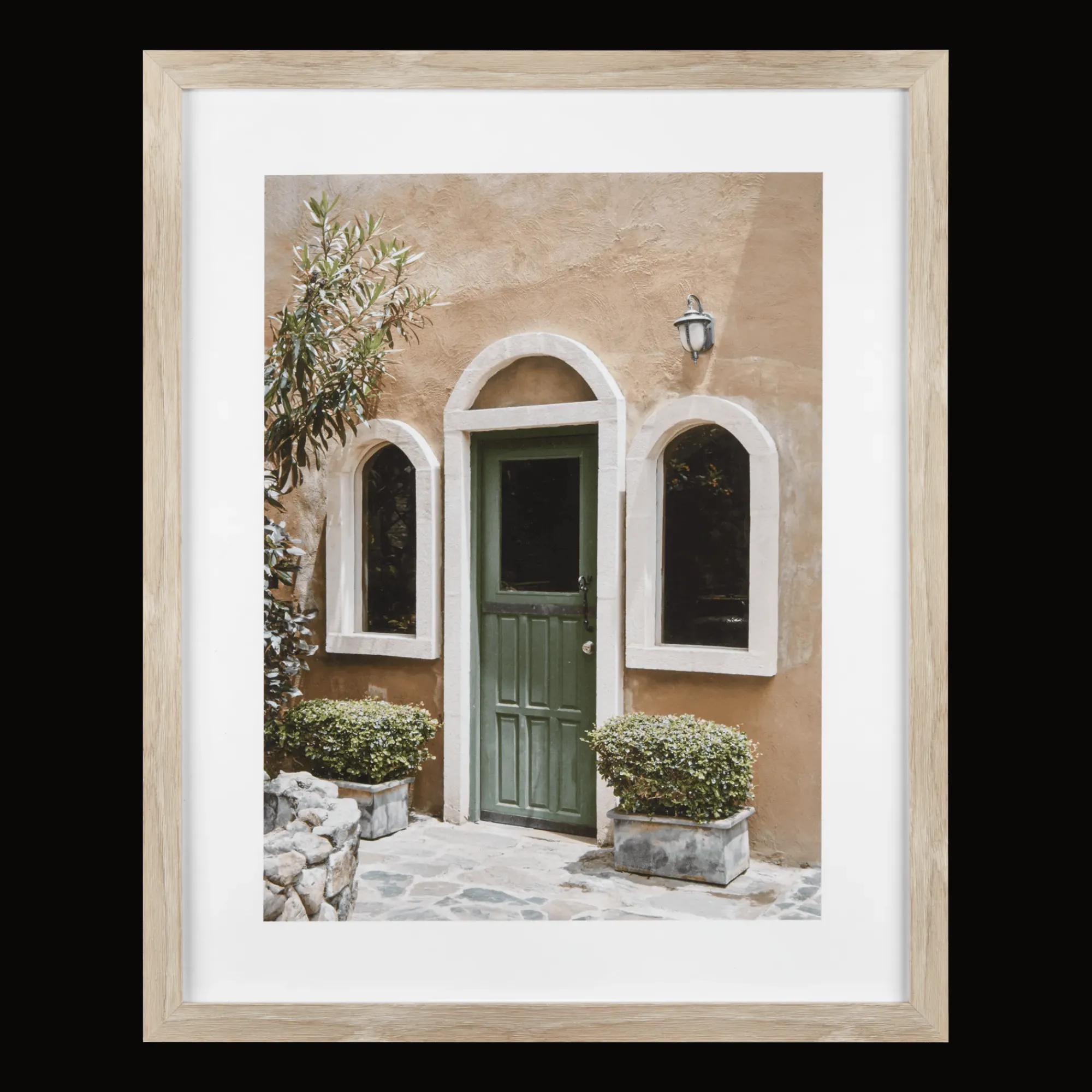 Clearance Bouclair Sage Door Framed Art