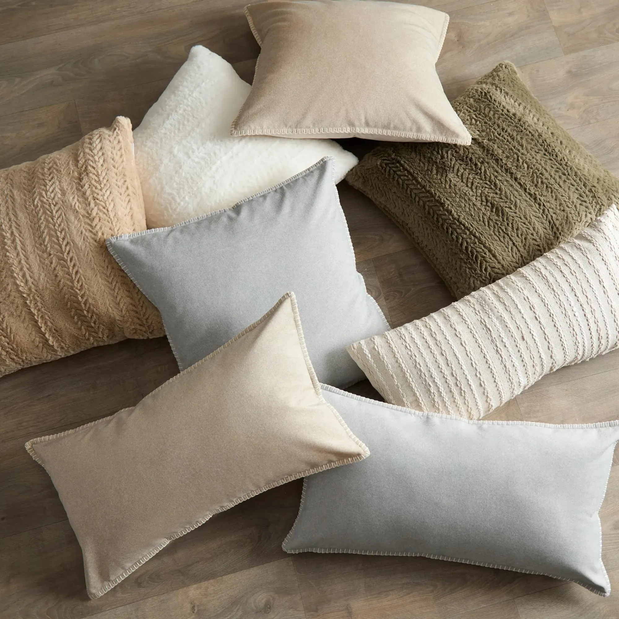 Clearance Bouclair Sage Set of 2 Ellyn Decorative Pillow