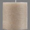 New Bouclair Sand Marled Pillar Candle