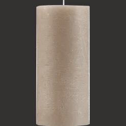 Bouclair Sand Marled Pillar Candle