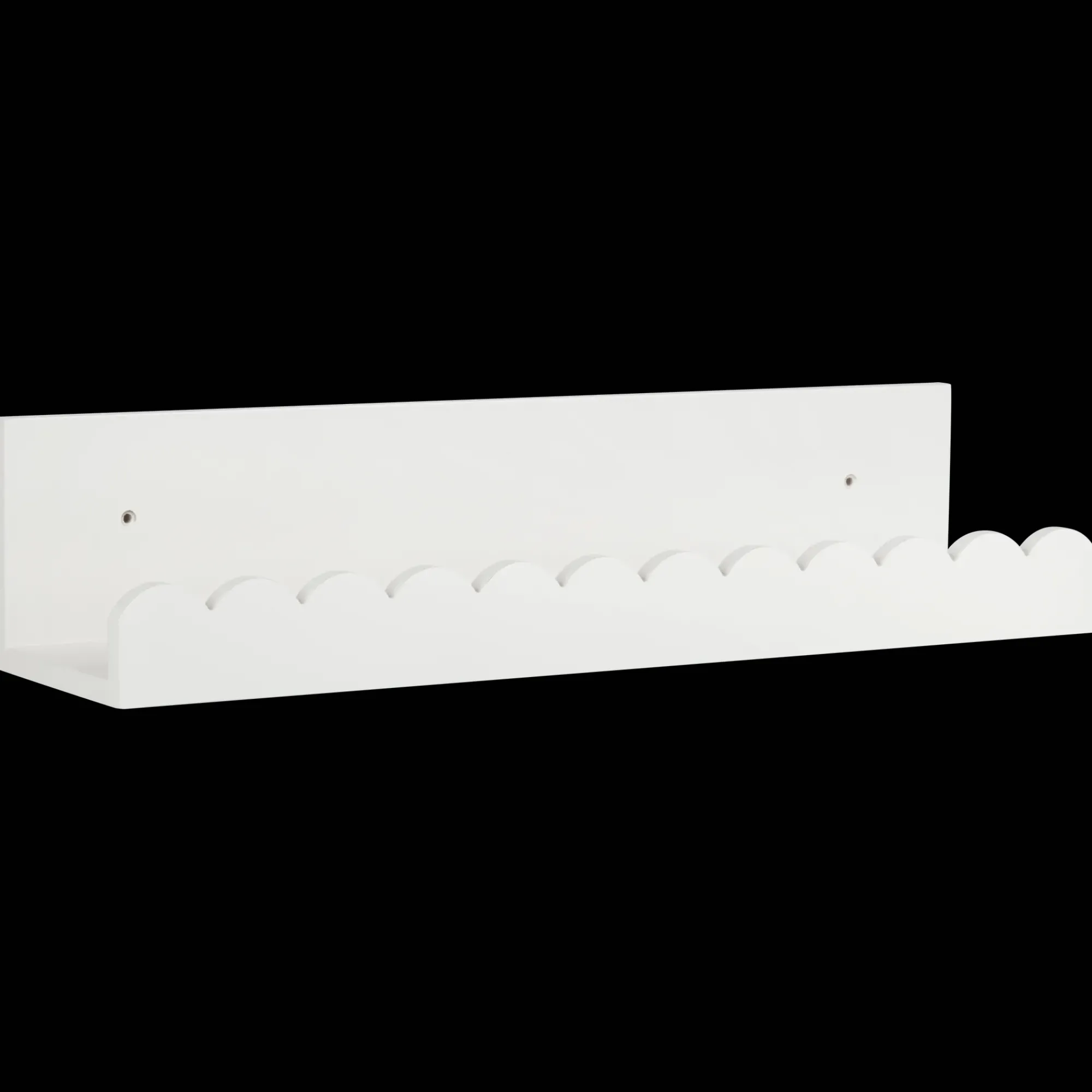 Discount Bouclair Scalloped Wall Shelf