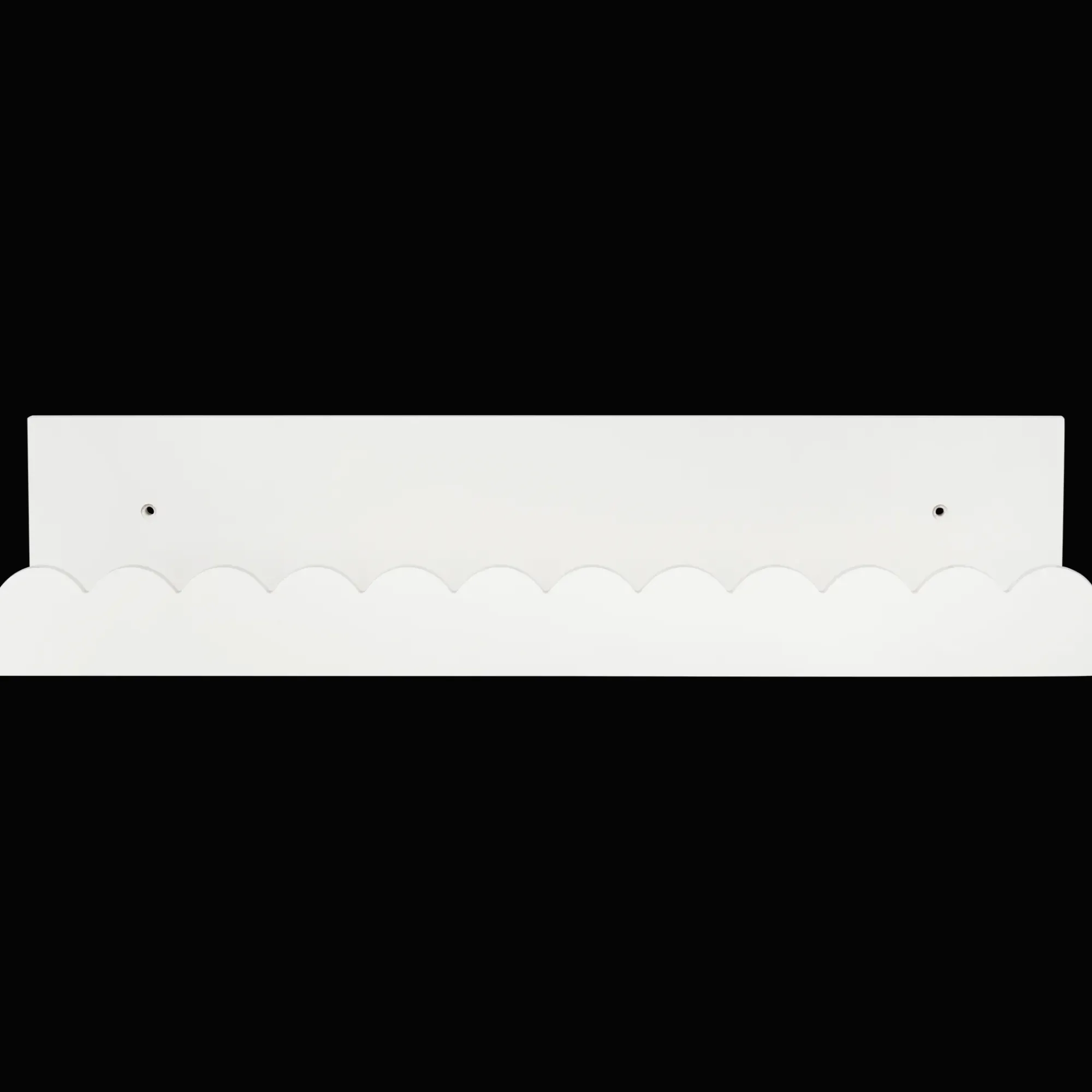 Discount Bouclair Scalloped Wall Shelf