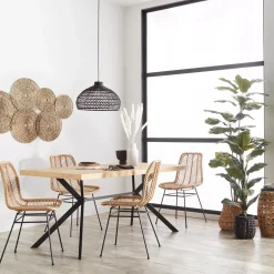 Outlet Bouclair Seagrass Circles Wall Art