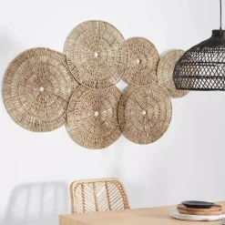 Outlet Bouclair Seagrass Circles Wall Art