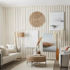 New Bouclair Seagrass Wall Plaque