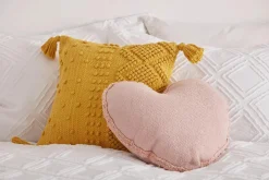 Clearance Bouclair Sekka Heart-Shaped Decorative Pillow