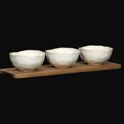 Sale Bouclair Set of 3 Bowls With Tray