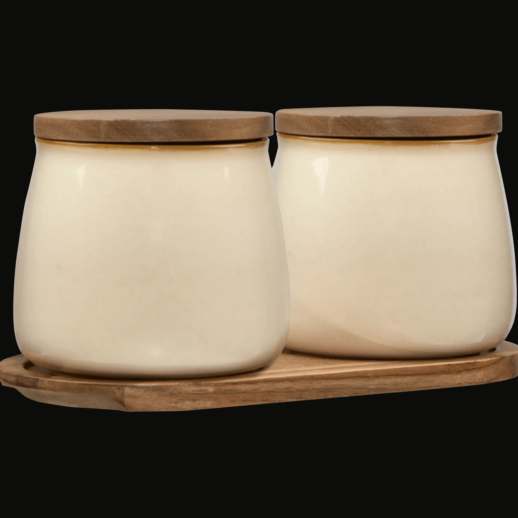 Sale Bouclair Set of 2 Ceramic Jar