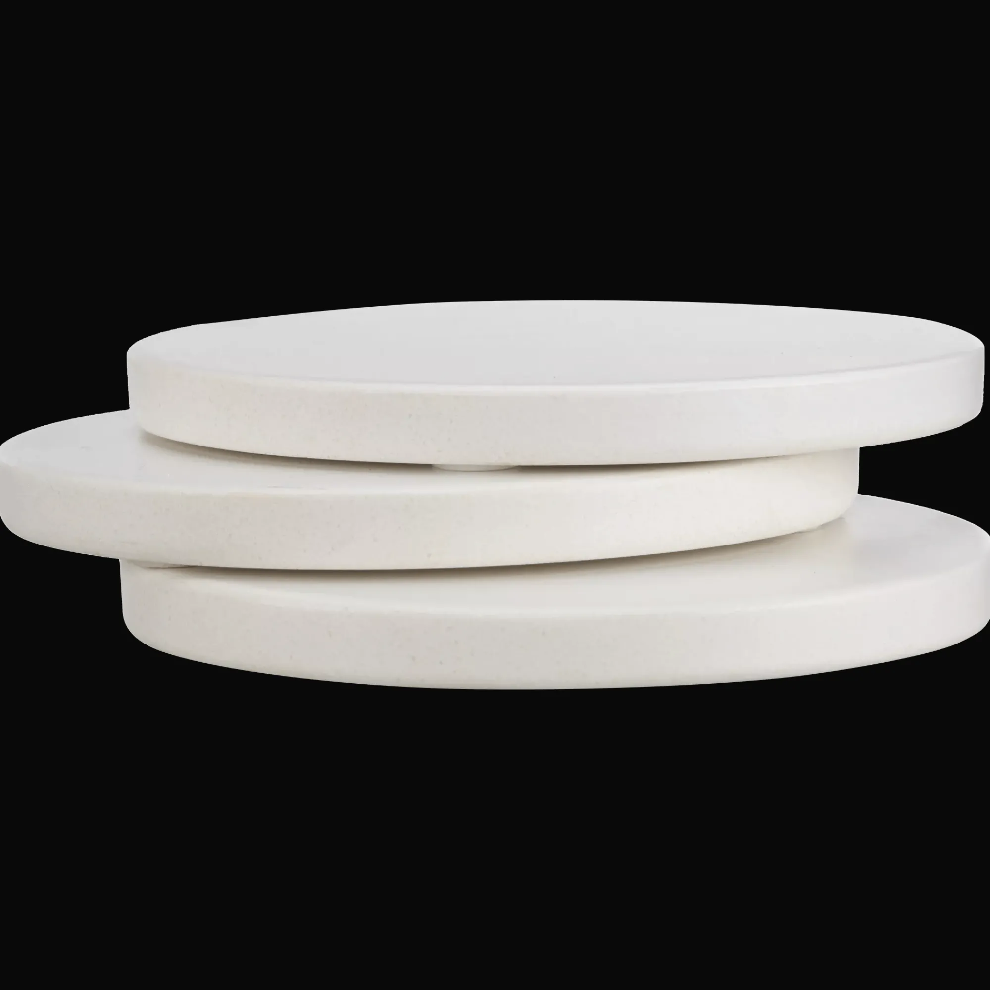 Online Bouclair Set of 6 Coasters in Bamboo Tray