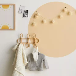 Online Bouclair Set of 3 Rattan Hooks