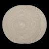 Hot Bouclair Set of 2 Round Placemats
