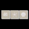 Discount Bouclair Set of 3 Seashells Framed Art