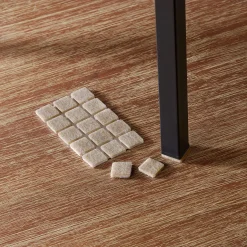 Clearance Bouclair Set of 30 Square Felt Floor Protectors