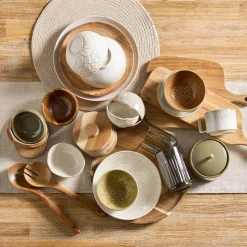 New Bouclair Set of Wood Spoon & Fork