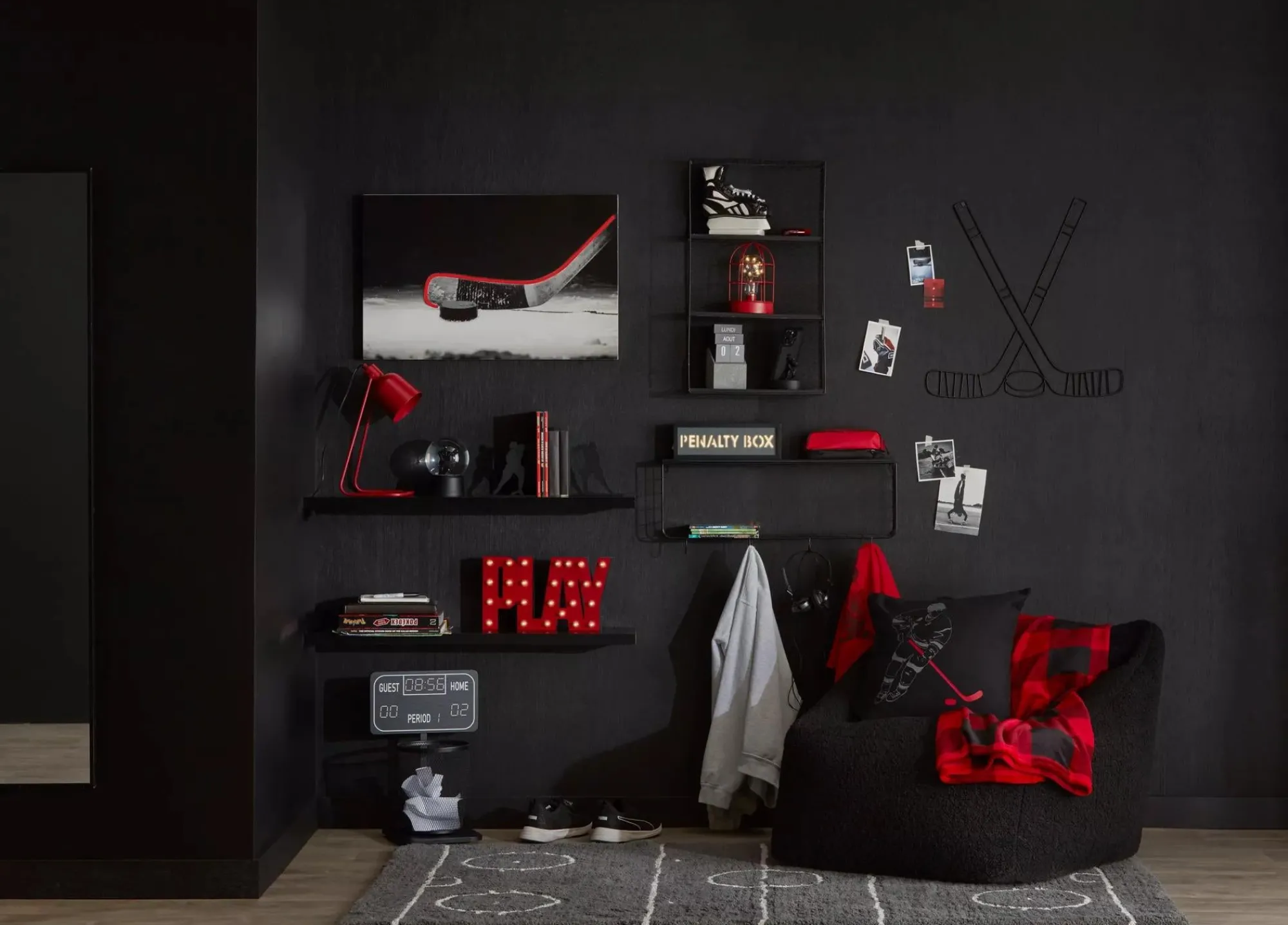 New Bouclair Sherpa Bean Bag Chair