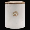 Hot Bouclair Speckled Ceramic Dog Cookie Jar