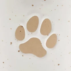 Hot Bouclair Speckled Ceramic Dog Cookie Jar