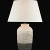 Best Bouclair Striped Ceramic Table Lamp