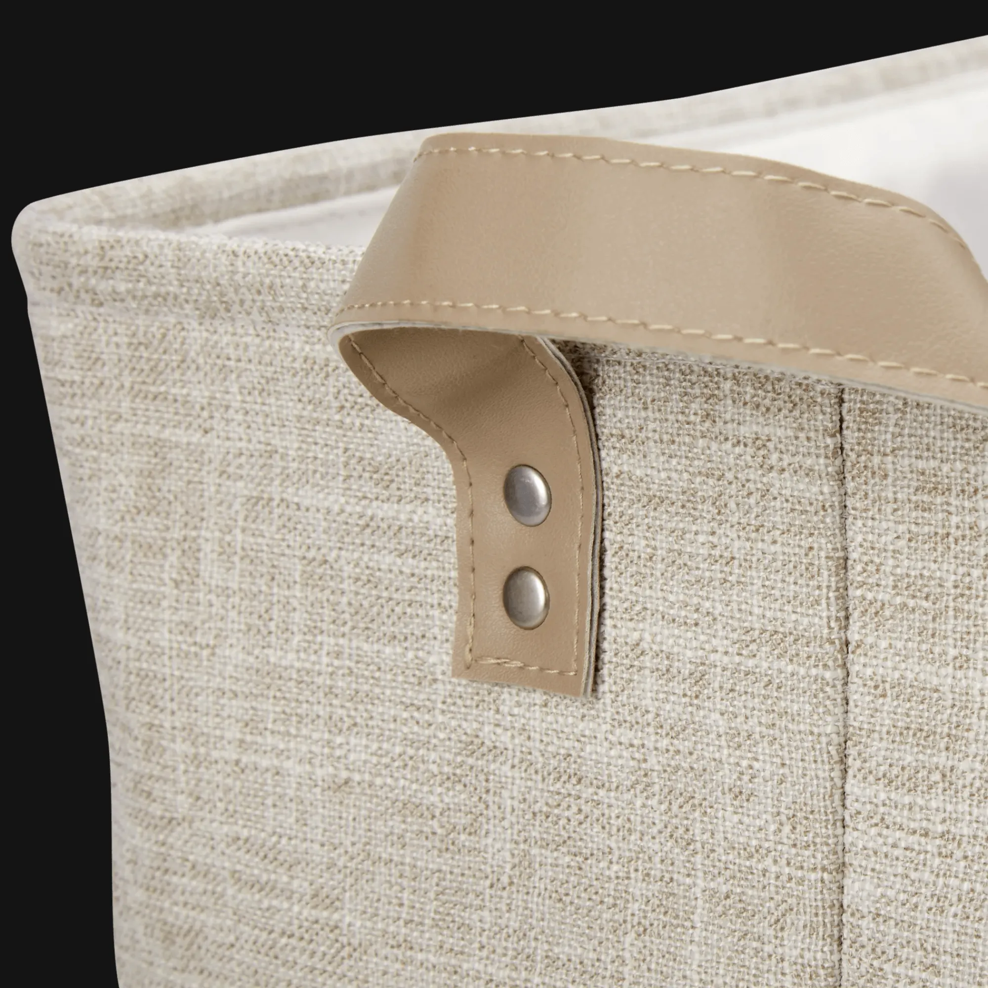 Outlet Bouclair Taha Storage Basket with Handles