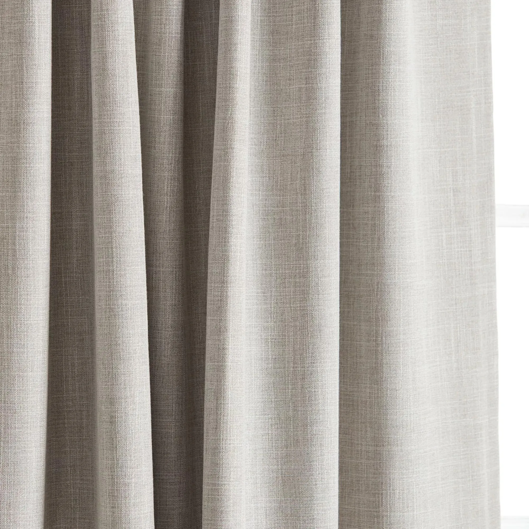 New Bouclair Taupe Chita Back Tab Blackout Curtain