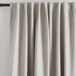 New Bouclair Taupe Chita Back Tab Blackout Curtain