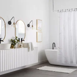 New Bouclair Textured Boho Bath Mat