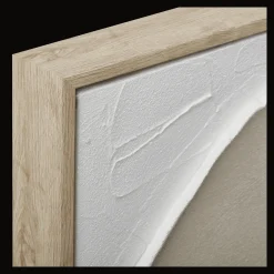 Discount Bouclair Textured Half Ovals Framed Art