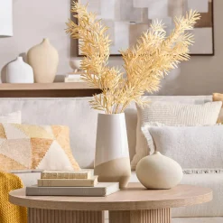 Best Bouclair 2-Tone Ceramic Table Vase