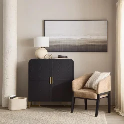 Bouclair 2-Tone Storage Basket