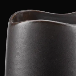 New Bouclair Uneven Black Vase