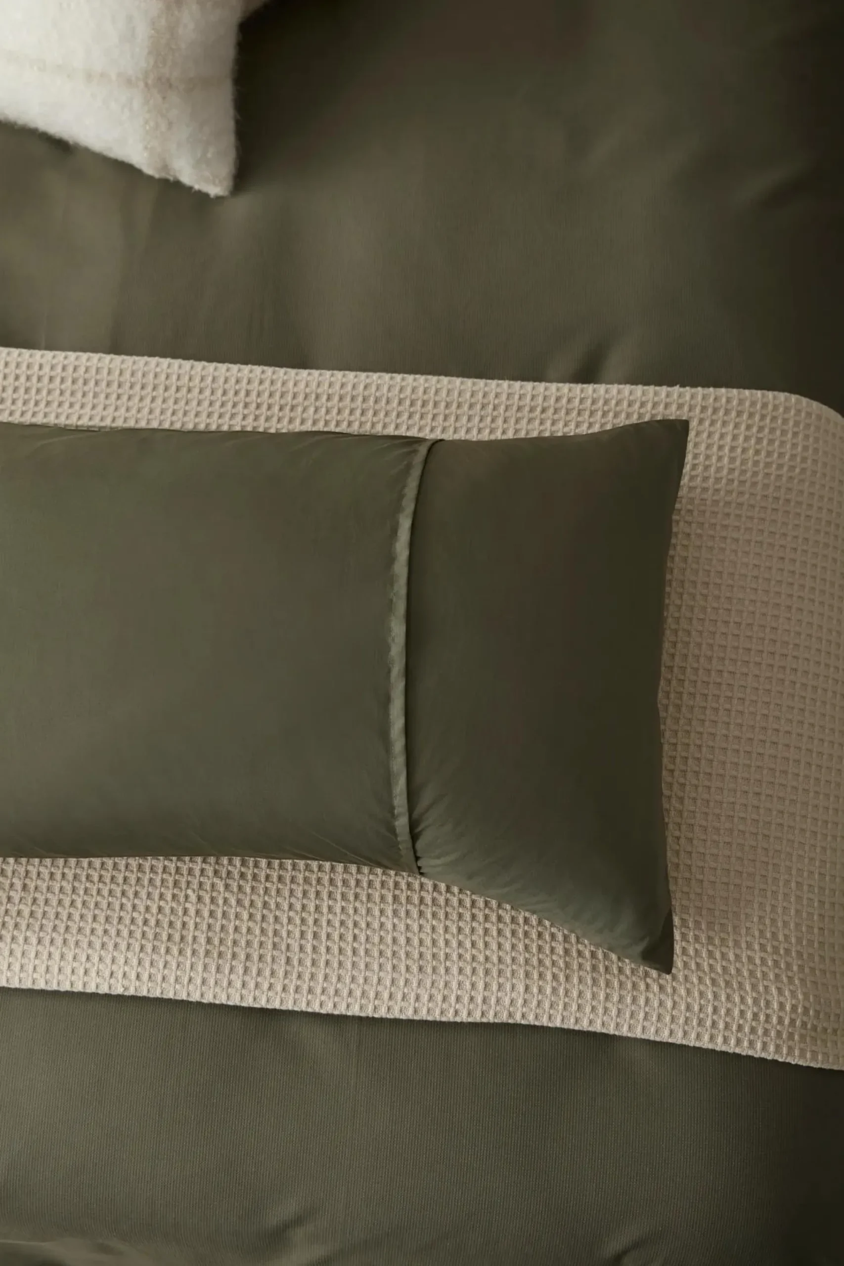 Clearance Bouclair Wales Collection - Waffle Duvet Cover Set