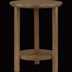 Outlet Bouclair Walnut Side Table