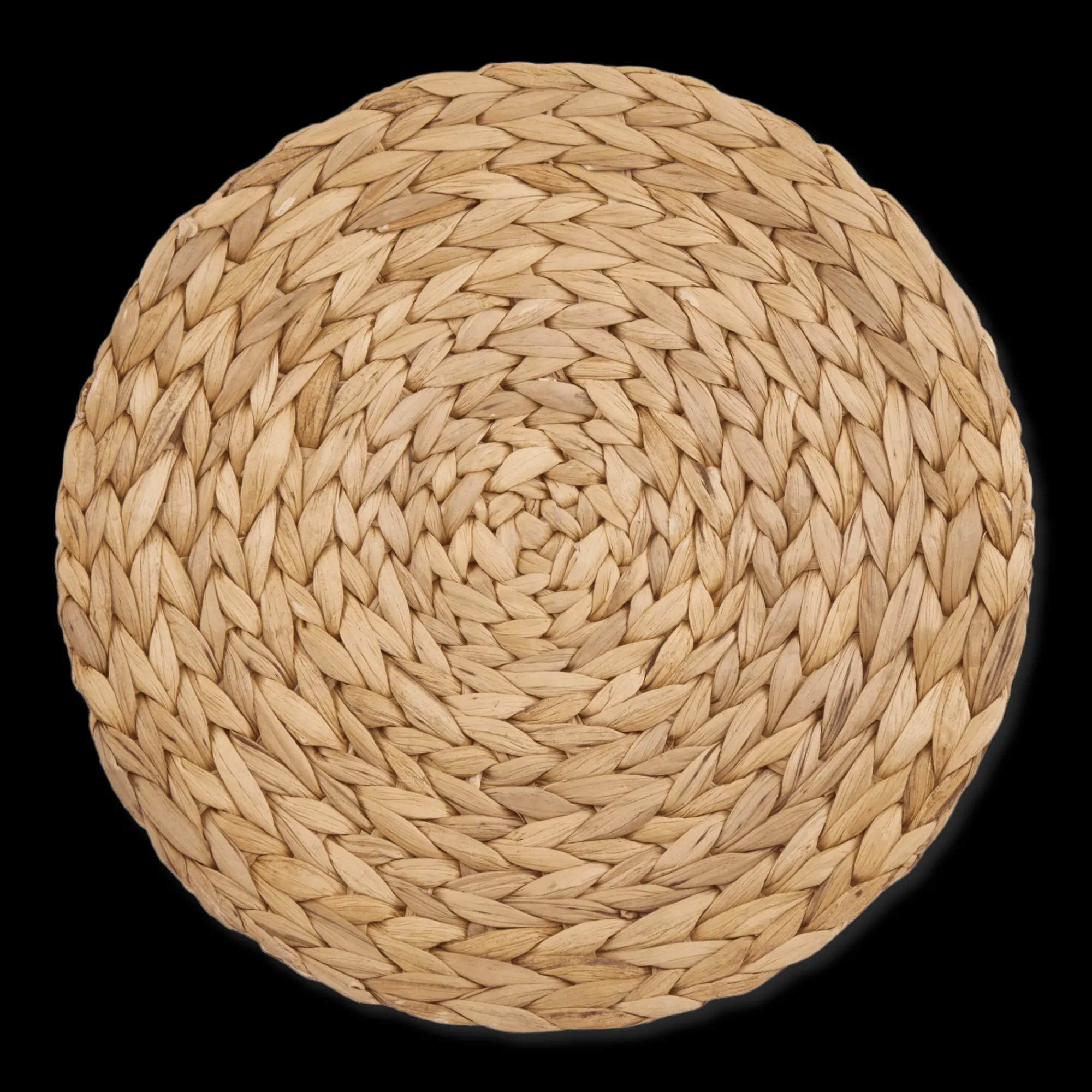 New Bouclair Water Hyacinth Round Placemat