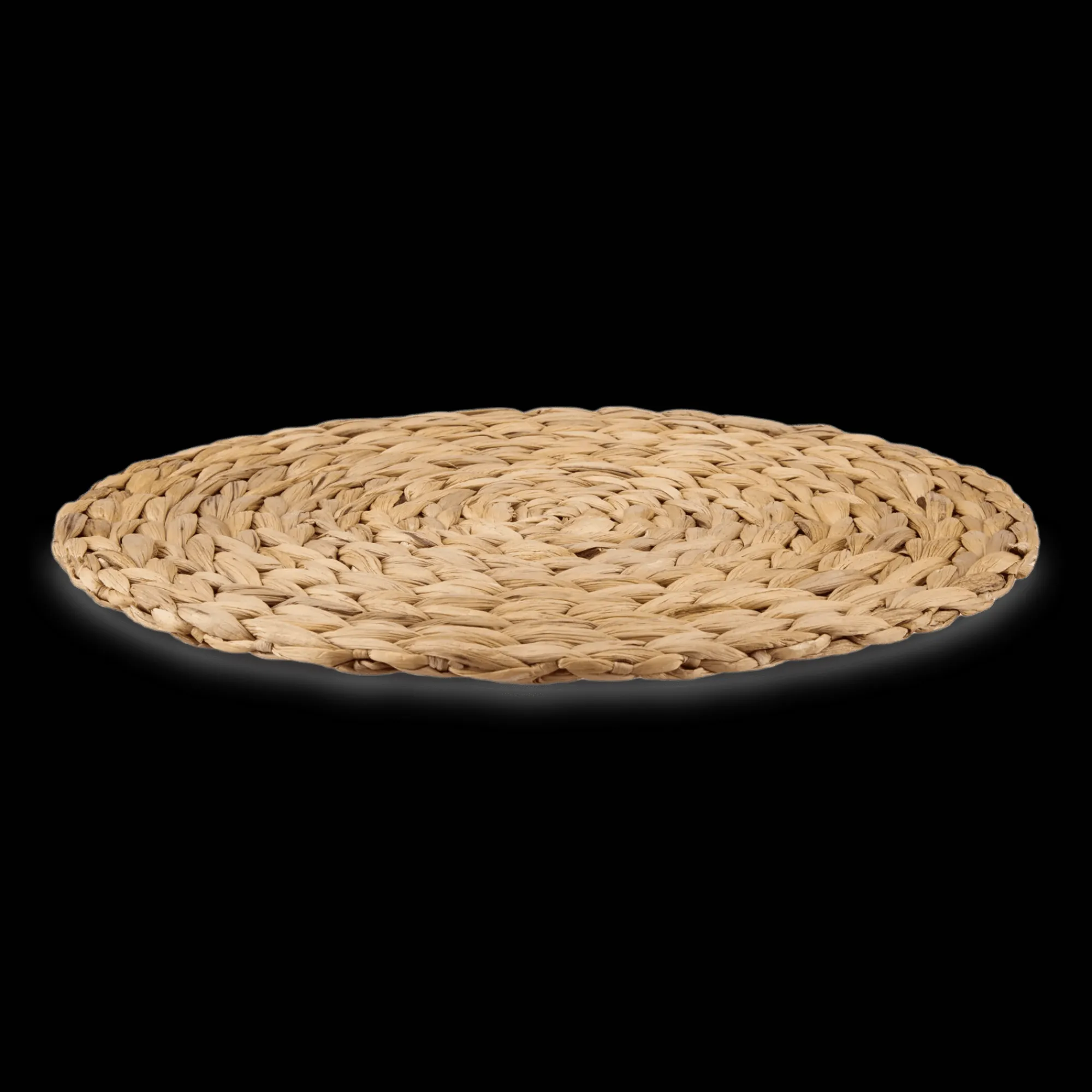 New Bouclair Water Hyacinth Round Placemat