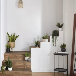 Clearance Bouclair Waterfall Eucalyptus in Black Pot