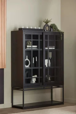 Clearance Bouclair Waterfall Eucalyptus in Black Pot