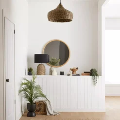 Clearance Bouclair Waterfall Eucalyptus in Black Pot