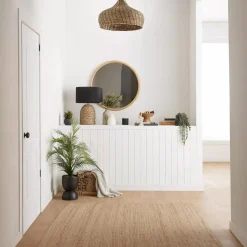 Clearance Bouclair Waterfall Eucalyptus in Black Pot