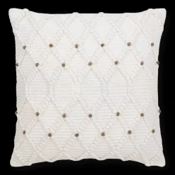 Hot Bouclair Wendi Diamond Loops & Beads Decorative Pillow