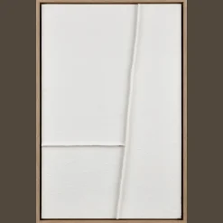 Best Bouclair White Abstract Framed Art