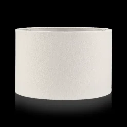 Discount Bouclair White Boucle Lamp Shade