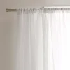 Bouclair White Carla Sheer Curtain