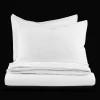 Hot Bouclair White Collin Collection - 3-Piece Duvet Cover Set