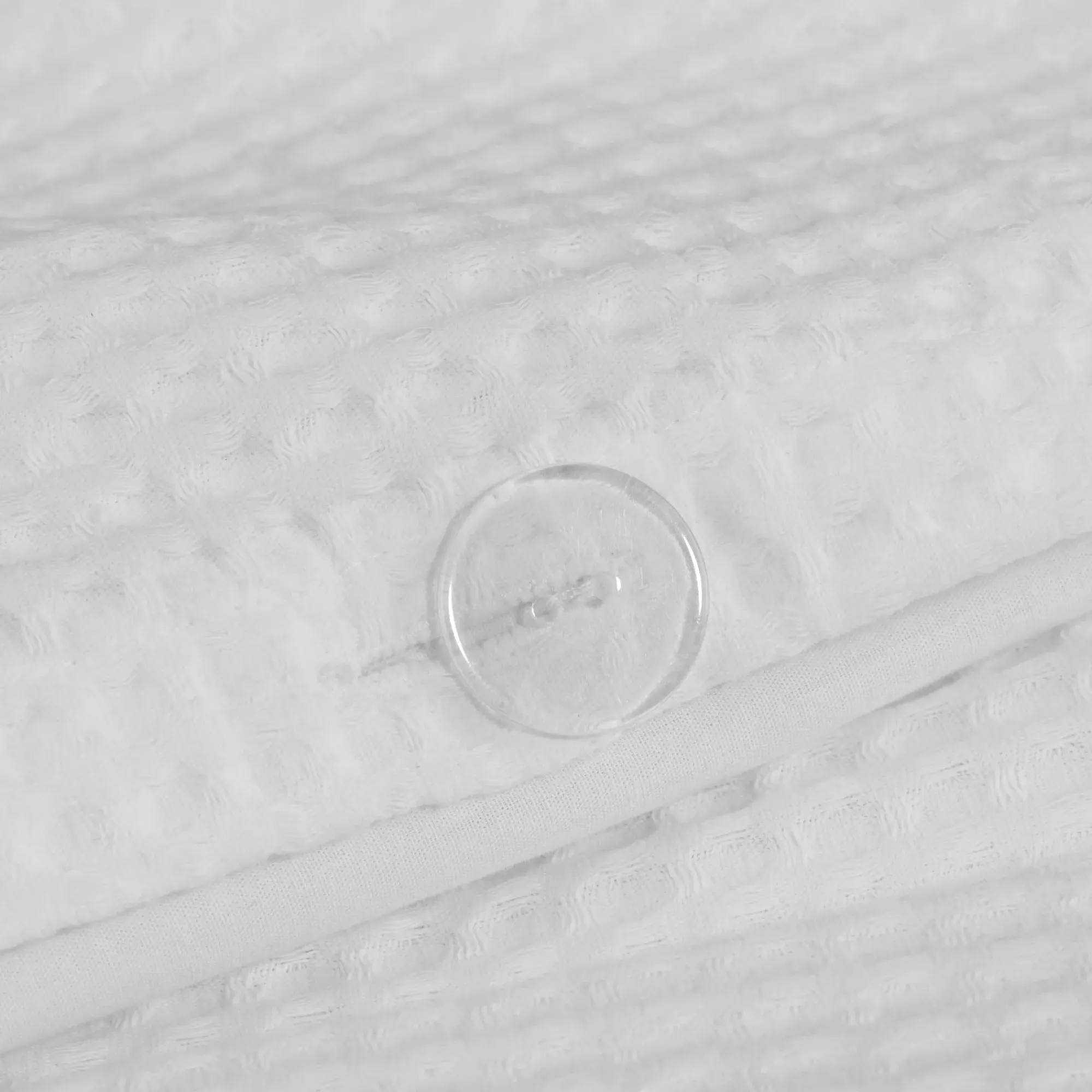 Hot Bouclair White Collin Collection - 3-Piece Duvet Cover Set