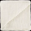 Online Bouclair White Cory Chenille Throw