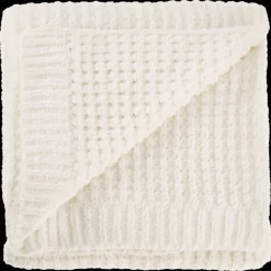 Online Bouclair White Cory Chenille Throw