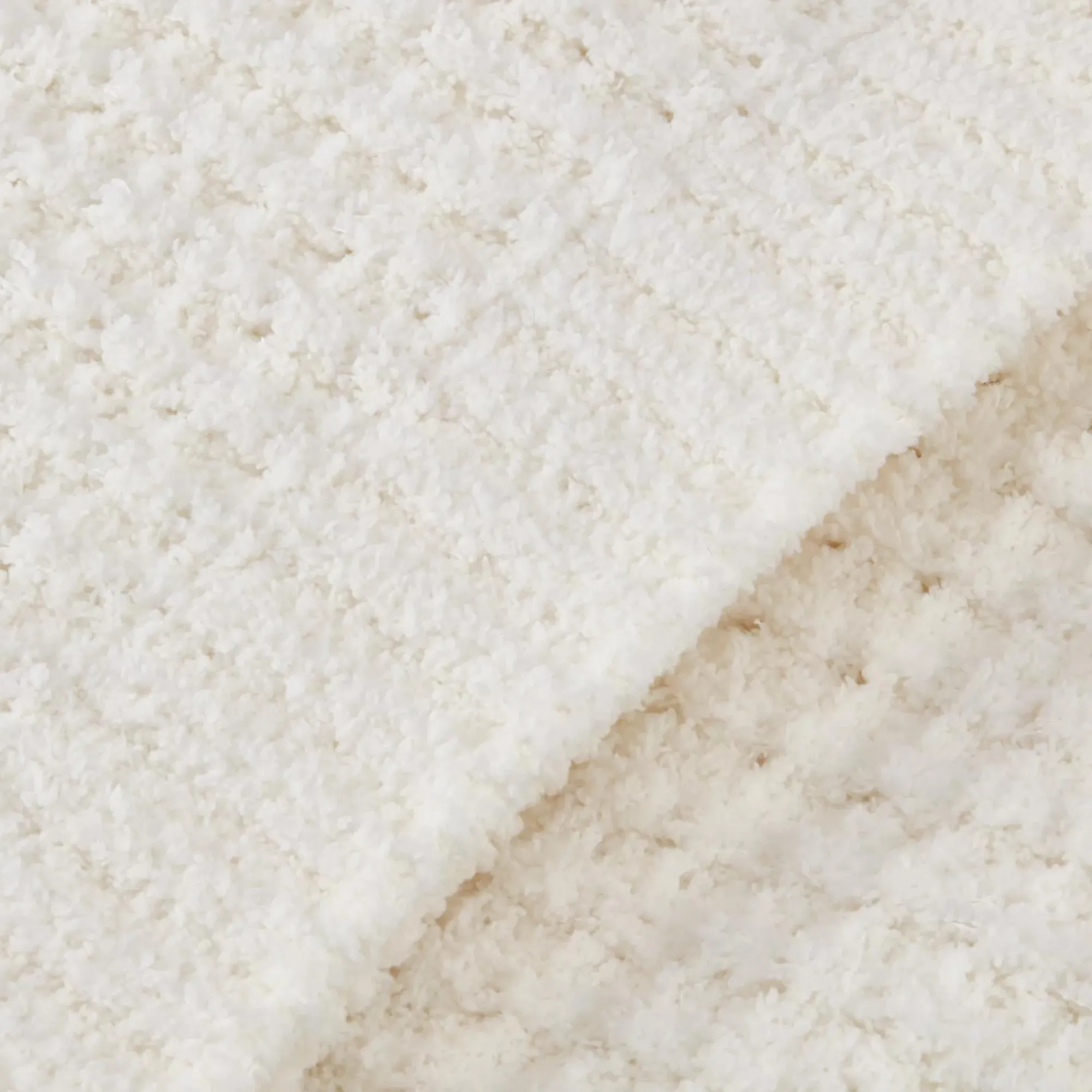 Online Bouclair White Cory Chenille Throw