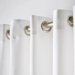 New Bouclair White Dany Panel Curtain